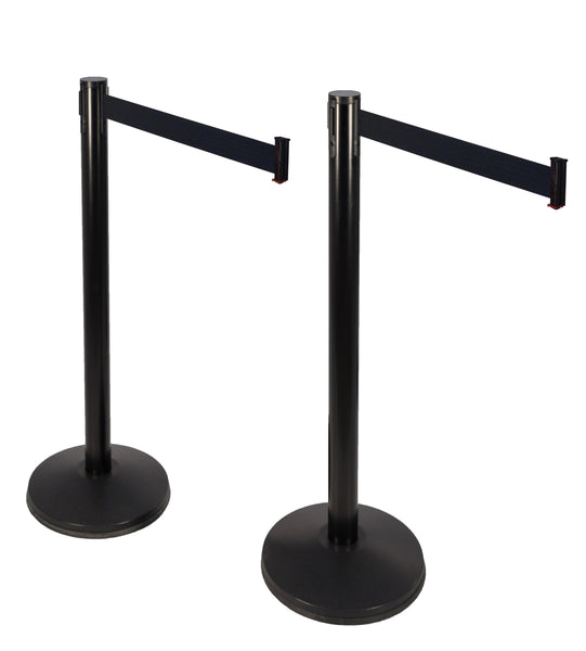 G5 Retracta-Belt PRIME Indoor - Set of 2 Posts - 10ft Belts