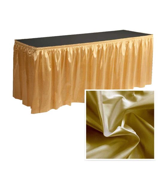 Poly Knit Table Skirting
