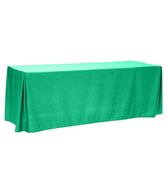 Poplin Fitted Tablecloth with Corner Pleats