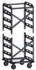 Visiontron Deluxe Horizontal Post Storage Cart - Holds 24 Posts