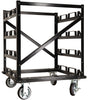 Visiontron Mini Horizontal Post Storage Cart - Holds 12 Posts