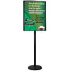 Visiontron VERSA-STAND Post Sign Stand