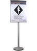 Visiontron VERSA-STAND Post Sign Stand