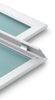 EasyOpen Wall Mounted SnapFrames - Curvilinear Profile