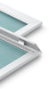 EasyOpen Wall Mounted SnapFrames - Rectilinear Profile