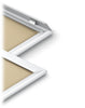 EasyOpen Wall Mounted SnapFrames - Rectilinear Profile