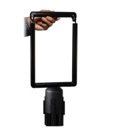 PRIME Designer Series Sign Frames with Universal Post Adapter (Radius Corners) - Includes 2 Acrylics