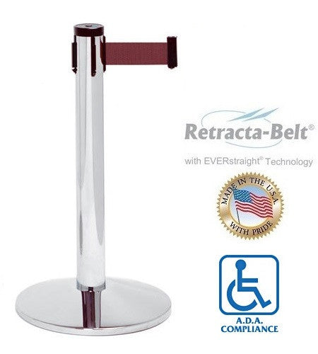 Visiontron Retracta-Belt Display Posts - 10' Belt