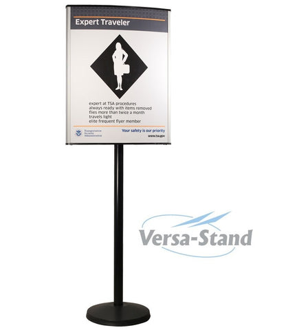 Visiontron VERSA-STAND Post Sign Stand Visiontron VERSA-STAND Post Sign Stand