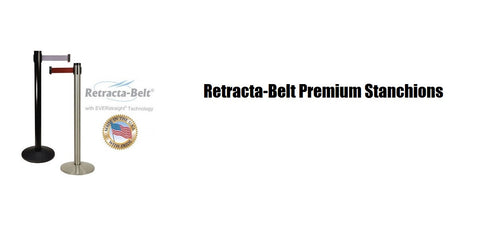 Visiontron Retracta-Belt Premium Stanchions