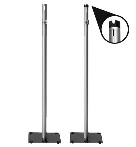 Pipe & Drape - 1.5" Telescoping Screw-In Upright