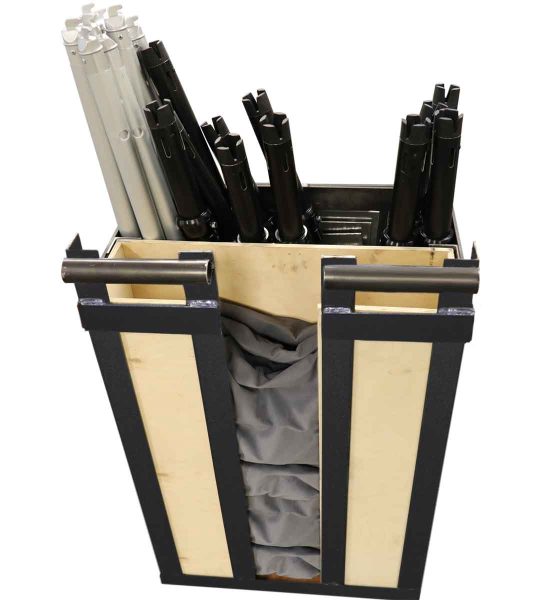 Pipe & Drape - Tech Surround Combo Cart – Advanced Stanchions