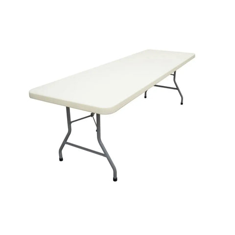 TitanPRO Plastic Folding Table - 8' x 30" Banquet