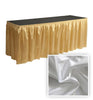 Poly Knit Table Skirting