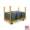 Stackable Storage Cart with 36'' Legs