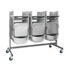 Zown Classic Heavy Duty Folding Chair Trolley Cart
