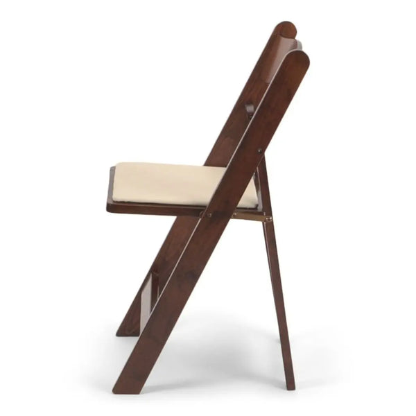 Titan Event Wood Folding Chair – Advanced Stanchions