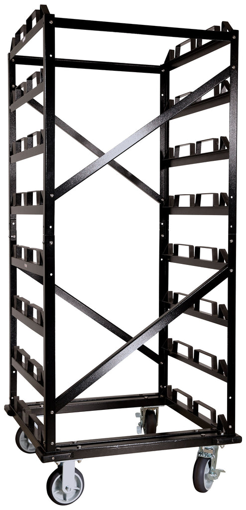 Visiontron Deluxe Horizontal Post Storage Cart - Holds 24 Posts ...
