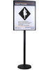 Visiontron VERSA-STAND Post Sign Stand