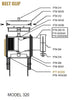 Visiontron Replacement Belt Clip for Retracta-Belt