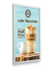 EasyOpen Wall Mounted SnapFrames - Curvilinear Profile