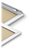 EasyOpen Wall Mounted SnapFrames - Curvilinear Profile