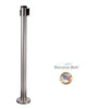 Visiontron Magnetic Mounted Retracta-Belt Post - 10' Belt - PVC Outdoor Ready