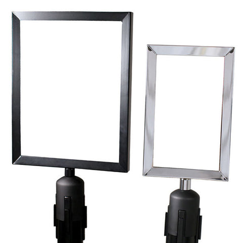 PRIME Heavy Duty Sign Frames with Universal Post Adapter - Includes 2 Acrylics