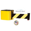 Visiontron Wall Mount Retracta-Belt 412 Series - Yellow - 20' Belt