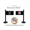 Visiontron Retracta-Belt Dual Hinge Security Swing Gate